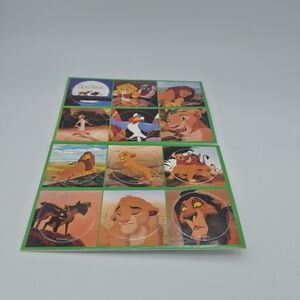 Disney The Lion King Pog Sheet